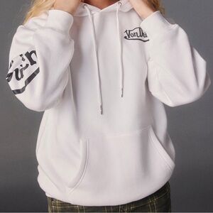 Von Dutch Classic White Hoodie